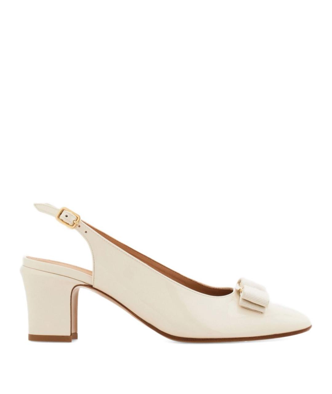 FERRAGAMO Белые туфли, фото 1