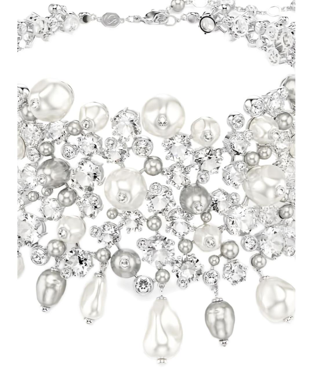 SWAROVSKI Серебряный жемчужный чокер, фото 3