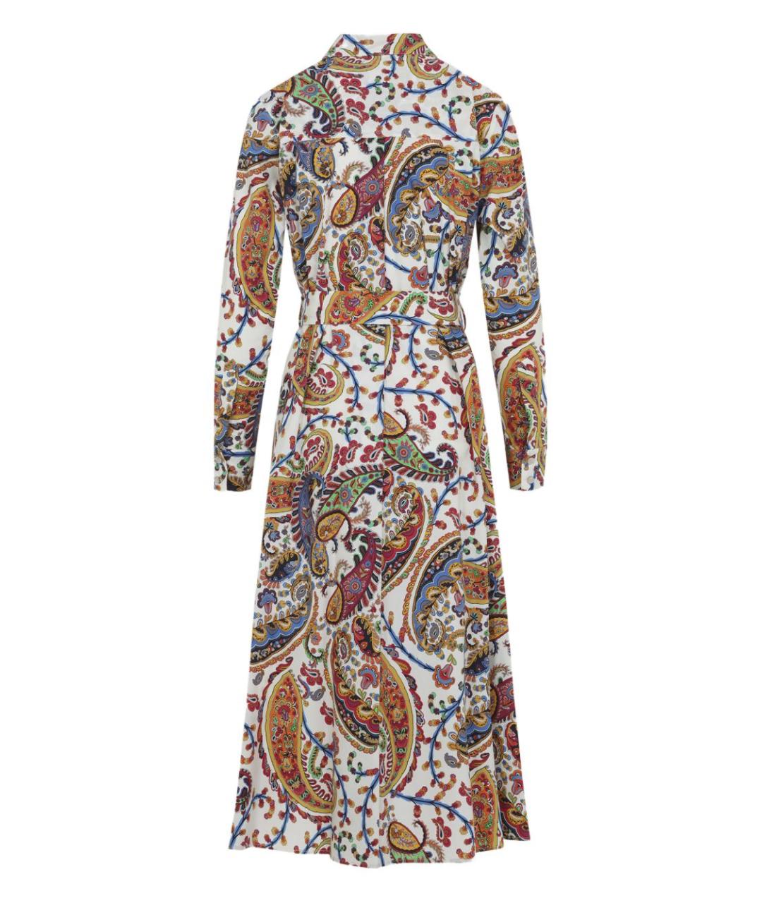 ETRO Мульти хлопковое повседневное платье, фото 4