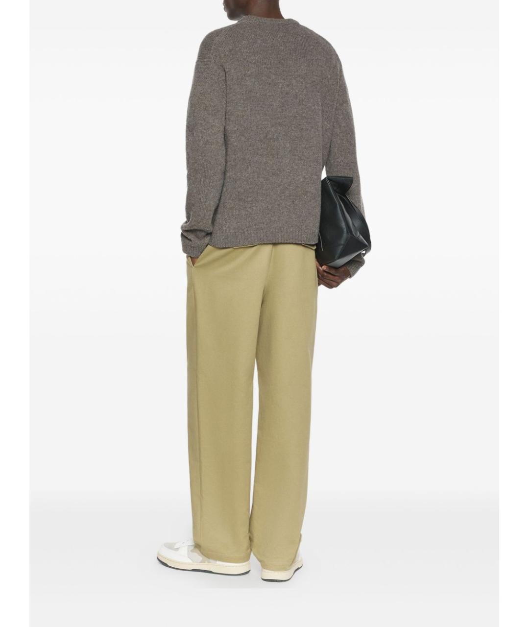 MAISON KITSUNE Серый шерстяной джемпер / свитер, фото 4