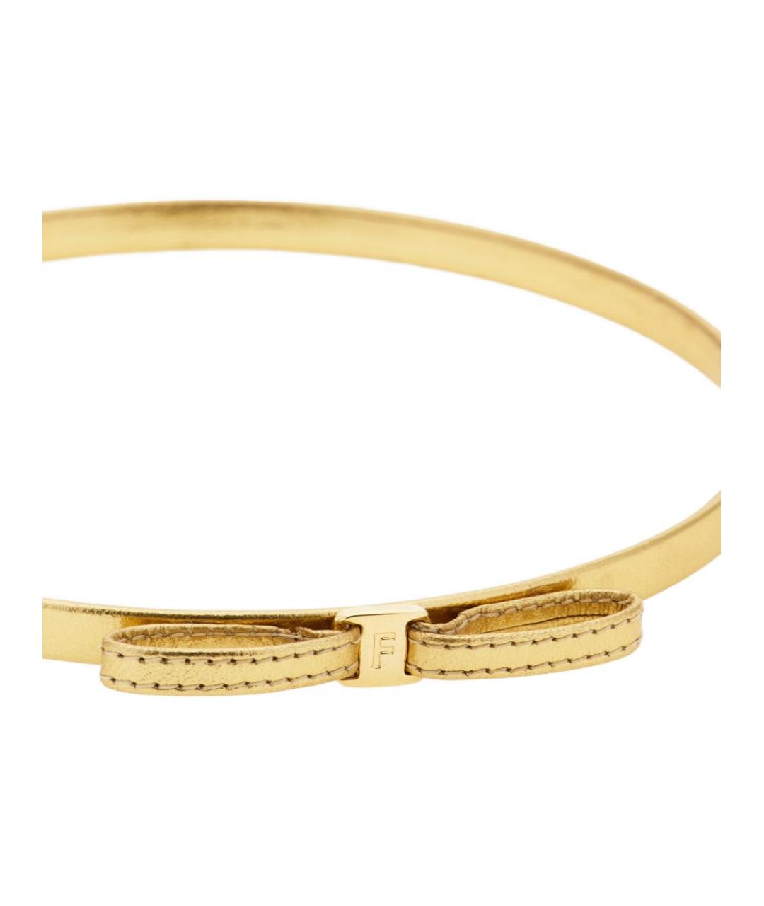 FERRAGAMO Золотая повязка на голову, фото 2