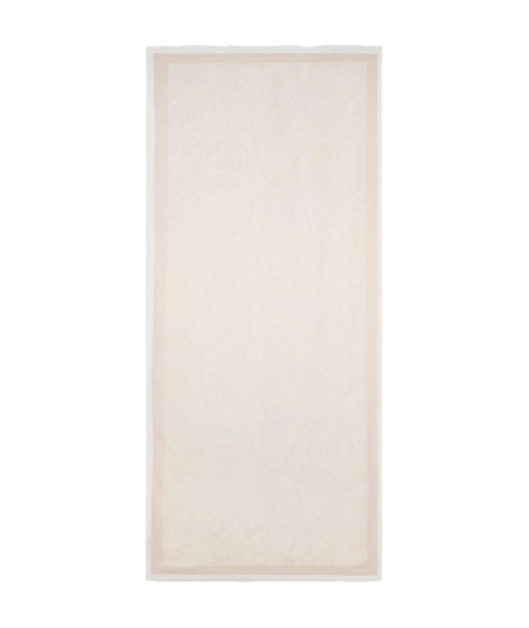 ETRO Розовый хлопковый шарф, фото 1