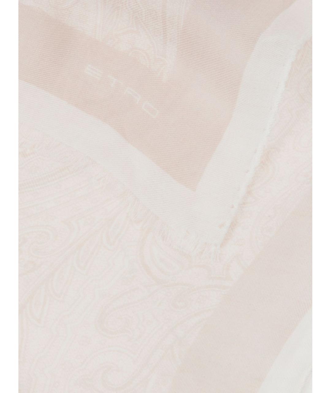 ETRO Розовый хлопковый шарф, фото 3