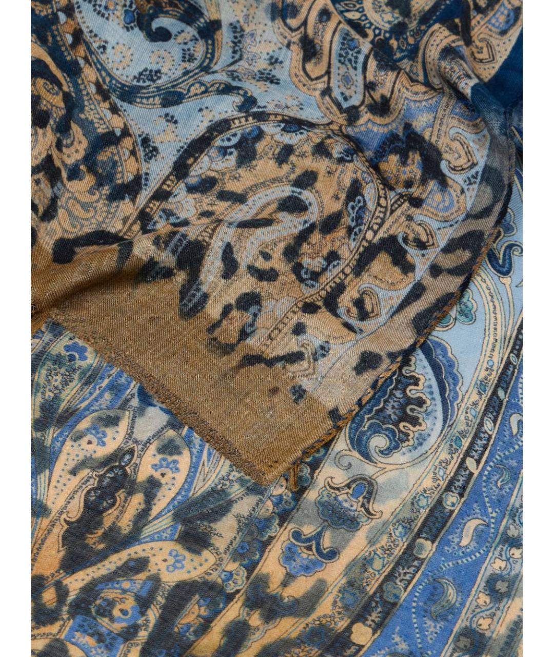 ETRO Мульти шерстяной шарф, фото 3
