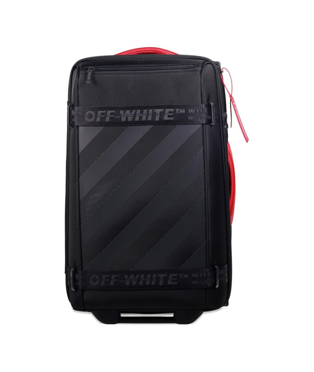 OFF-WHITE Черный чемодан, фото 1