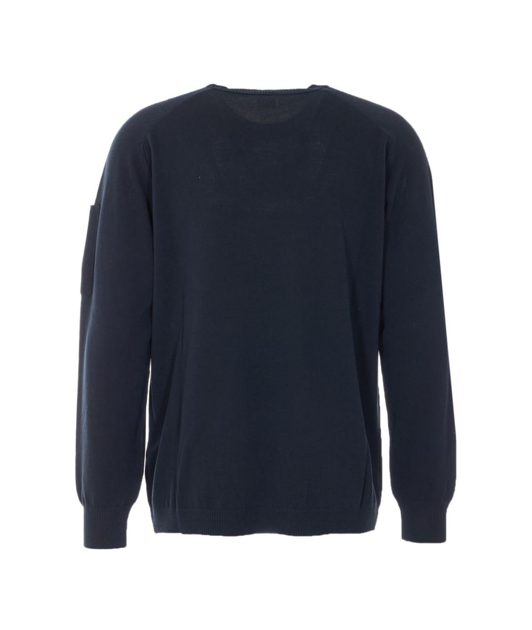 CP COMPANY Черный хлопковый джемпер / свитер, фото 3