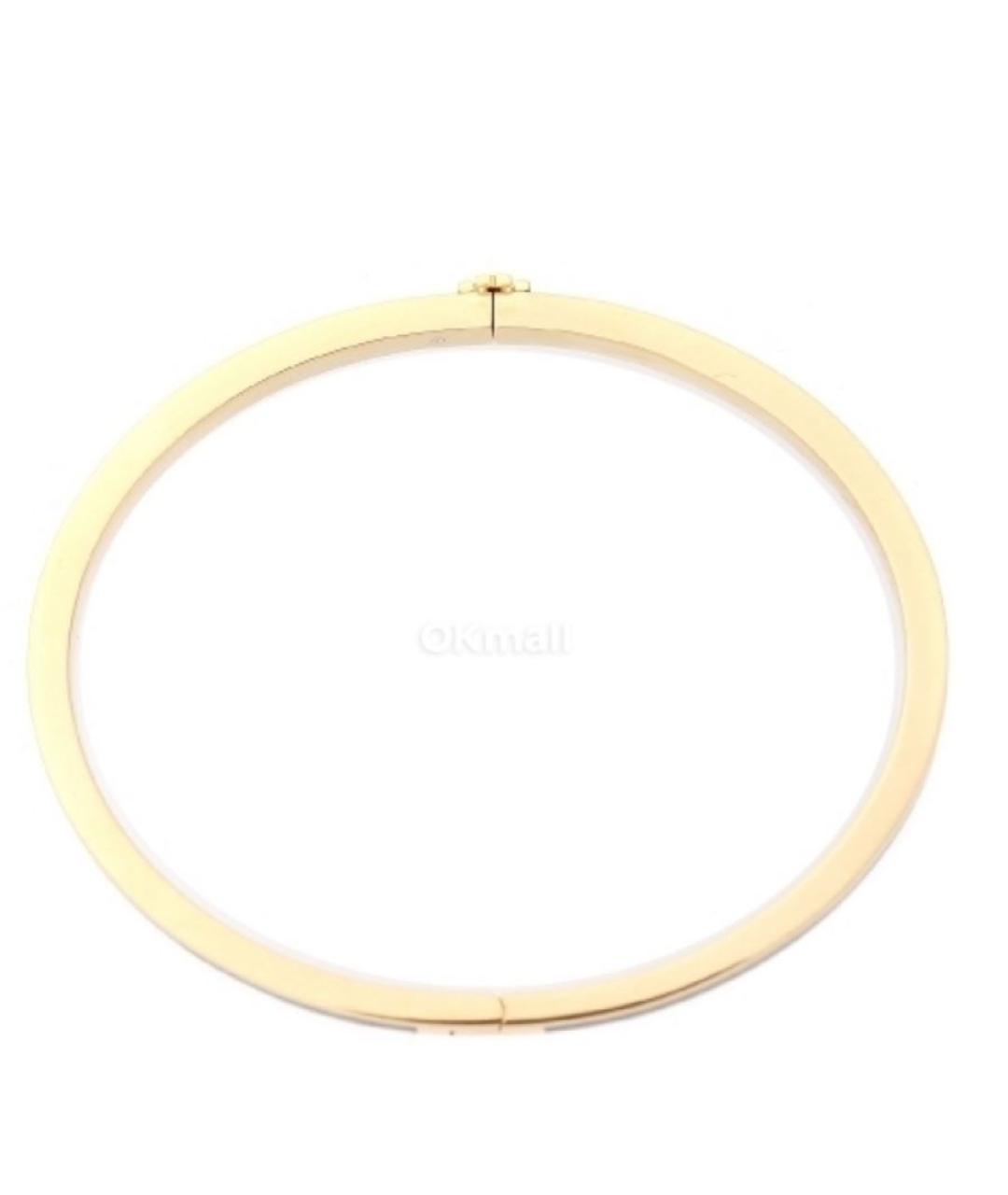 TORY BURCH Черный латунный браслет, фото 2