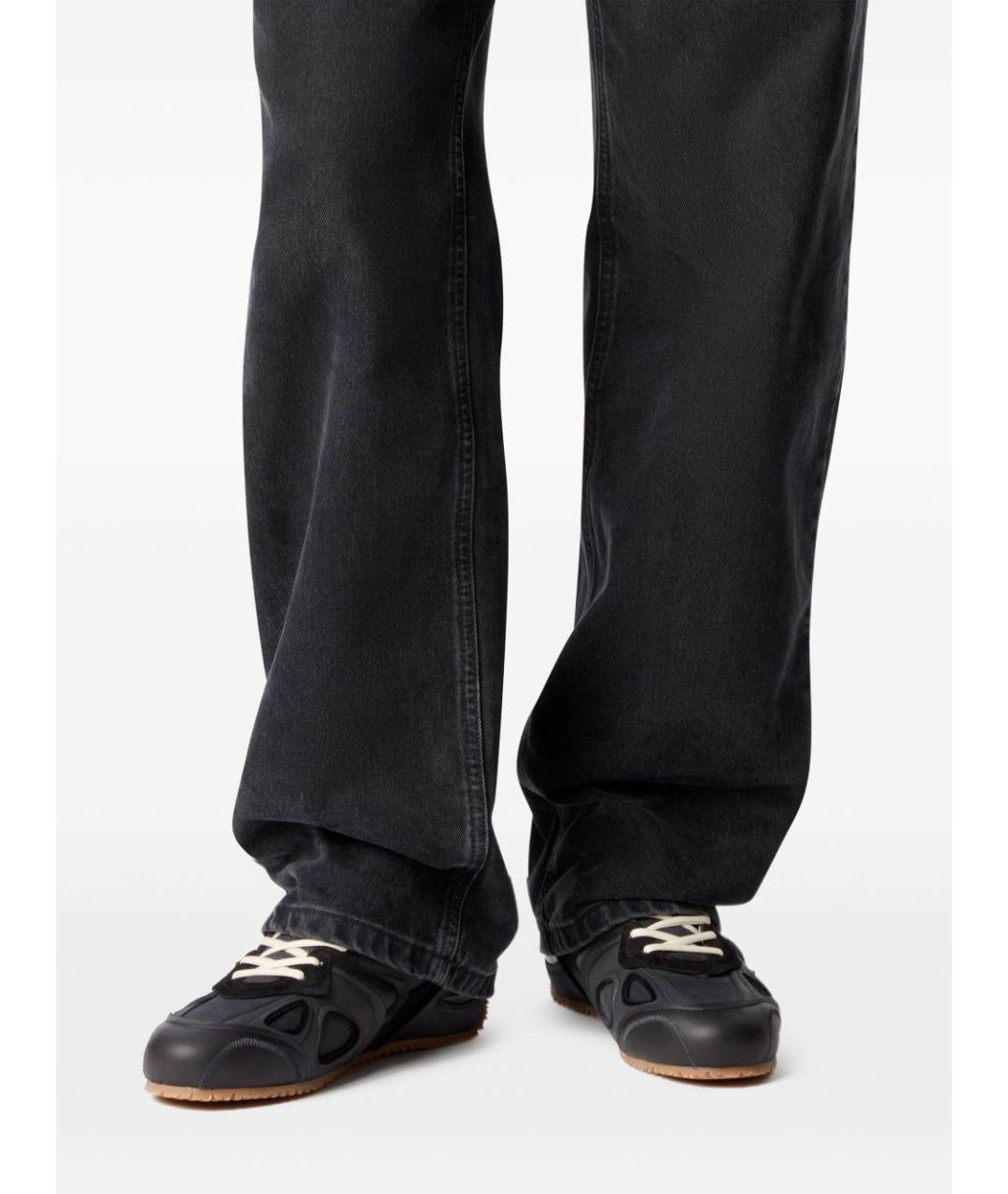 AXEL ARIGATO Черные кожаные низкие кроссовки / кеды, фото 6