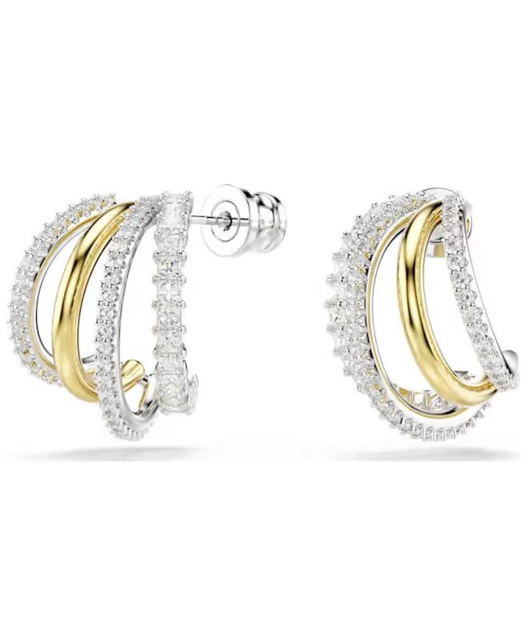 SWAROVSKI Мульти металлические серьги, фото 2