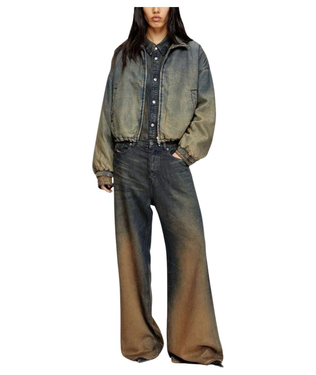 DIESEL Мульти хлопковые прямые джинсы, фото 2