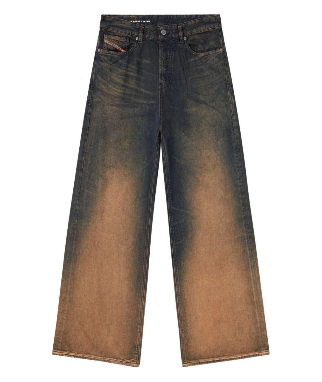 DIESEL Мульти хлопковые прямые джинсы, фото 1