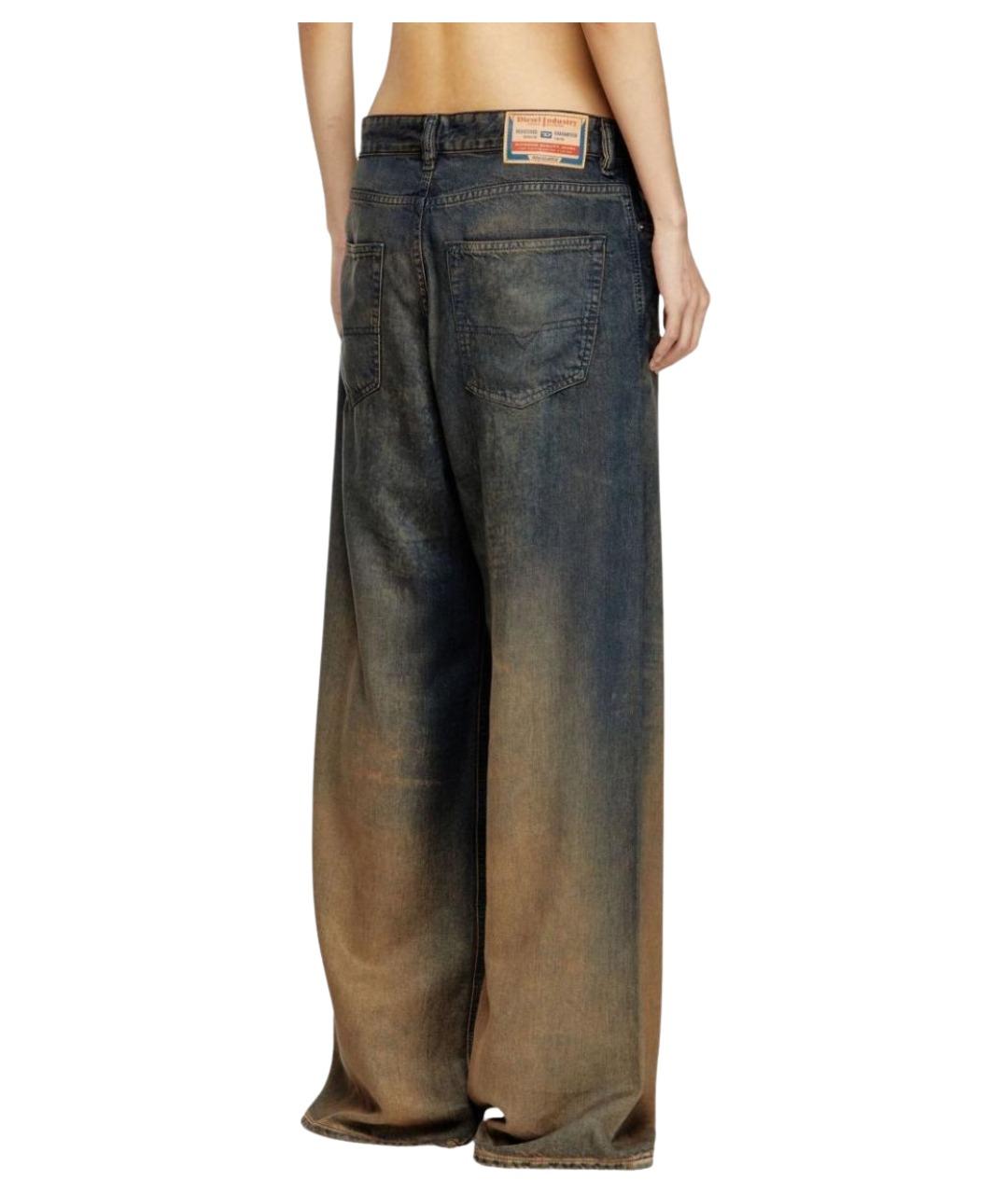 DIESEL Мульти хлопковые прямые джинсы, фото 3