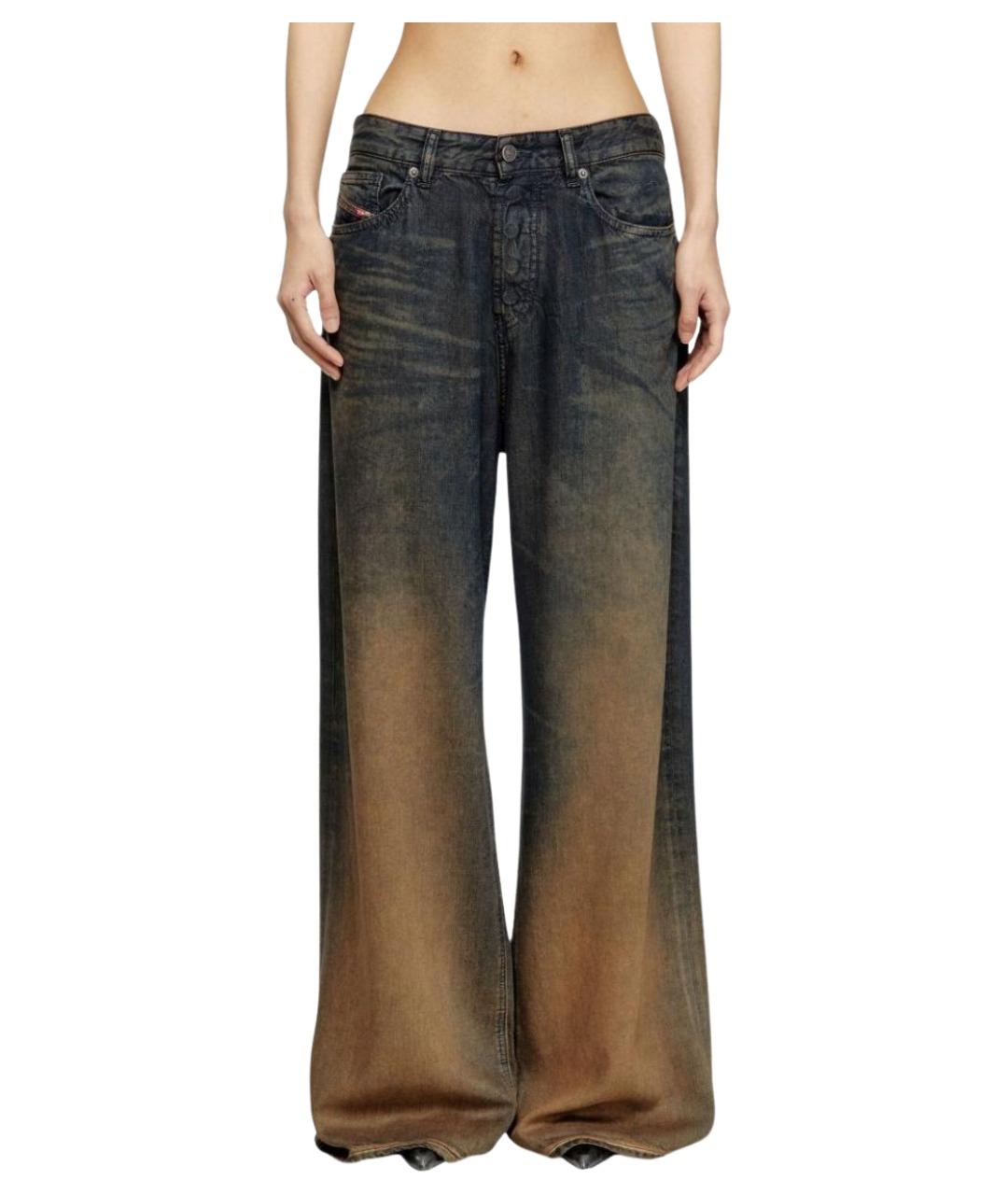 DIESEL Мульти хлопковые прямые джинсы, фото 5