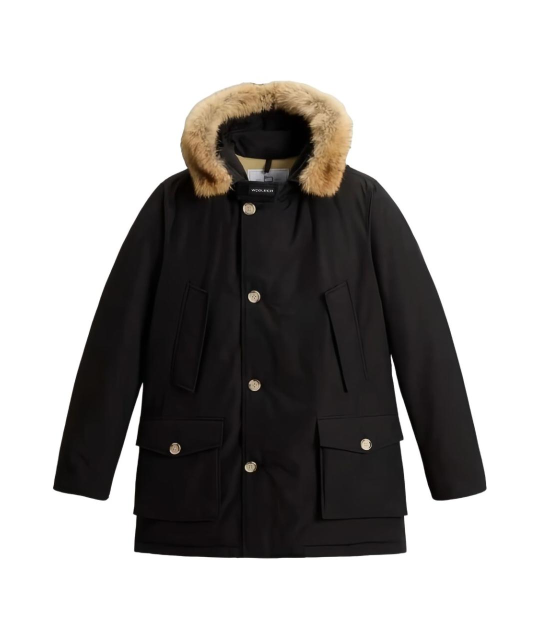 WOOLRICH Коричневая хлопковая парка, фото 1