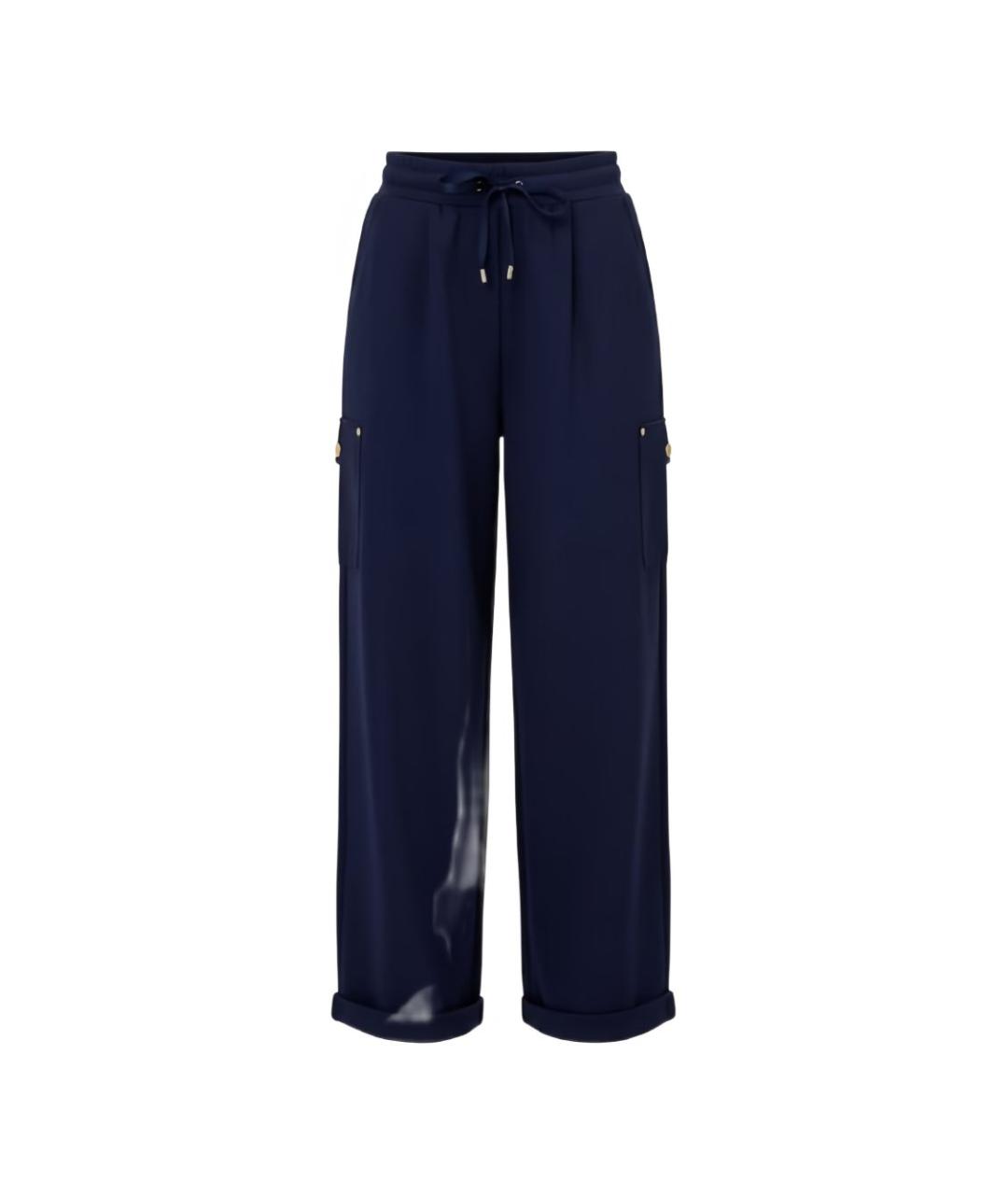 LIU JO Синие прямые брюки, фото 6