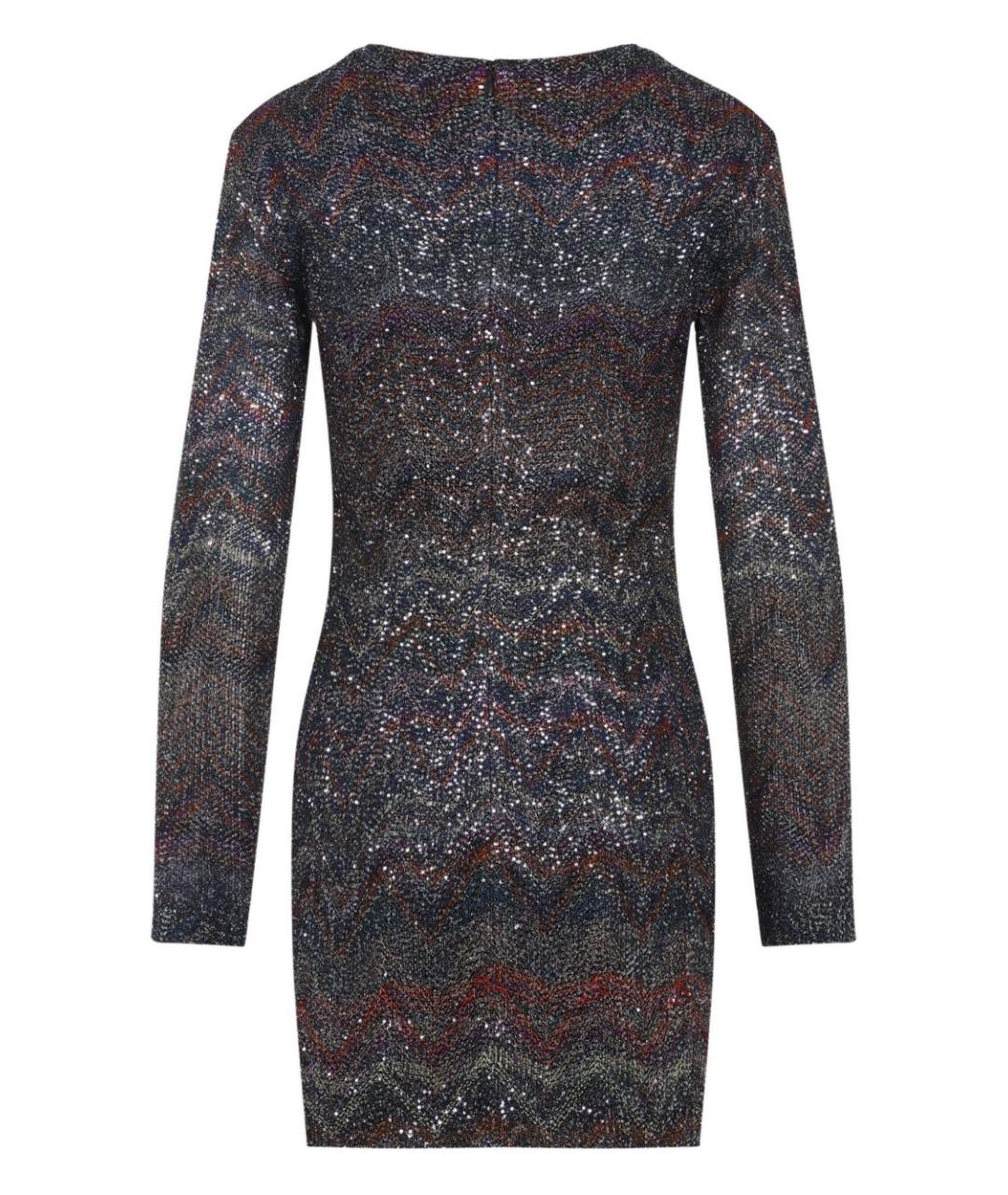 MISSONI Мульти вискозное повседневное платье, фото 4