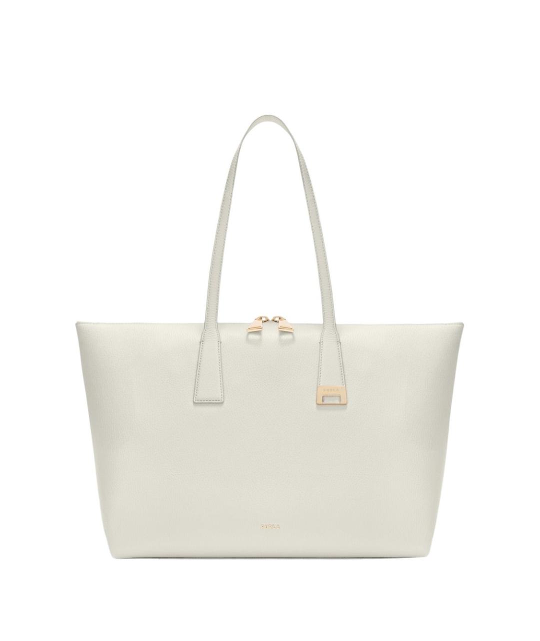 FURLA Бежевая сумка тоут, фото 1