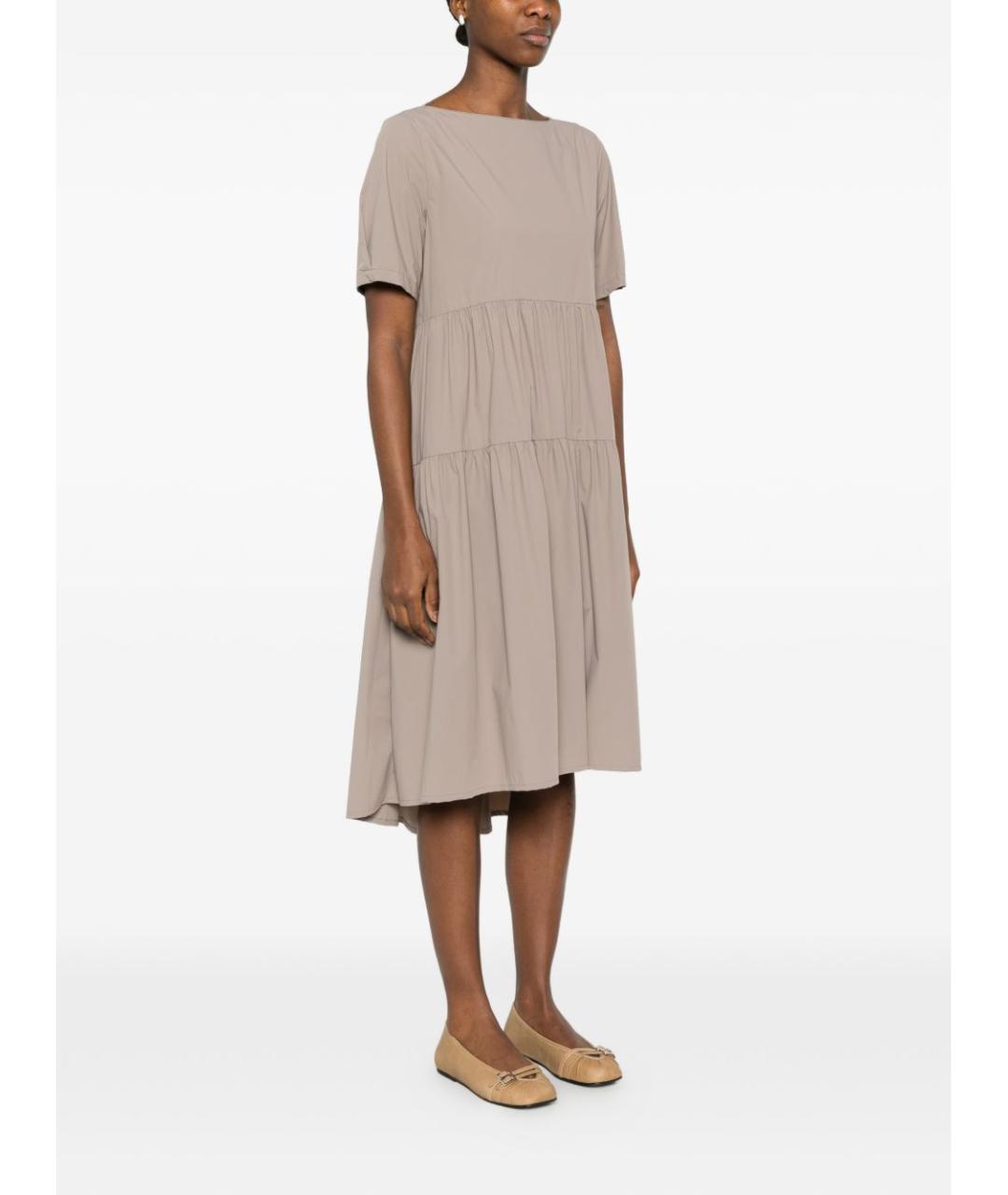 HERNO Серое повседневное платье, фото 2