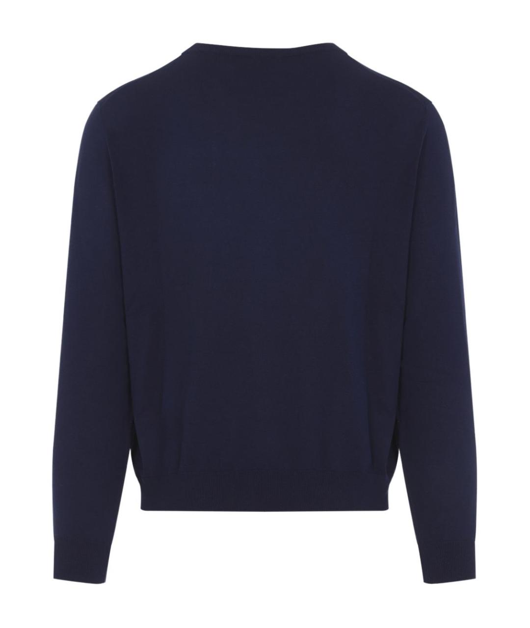 ETRO Синий хлопковый джемпер / свитер, фото 3