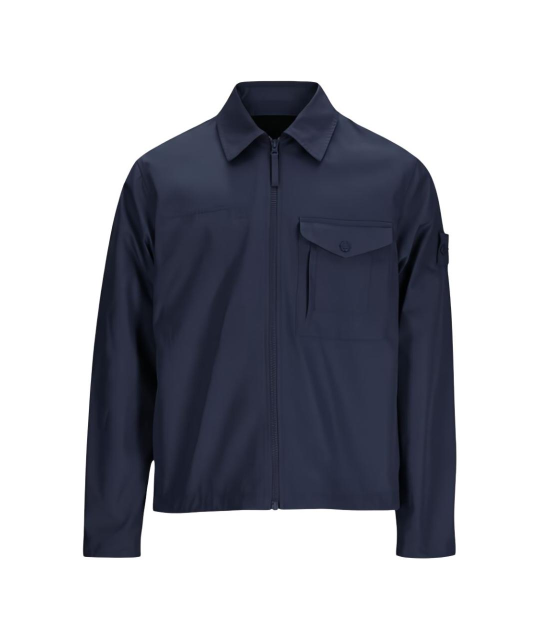 STONE ISLAND Синий джемпер / свитер, фото 3