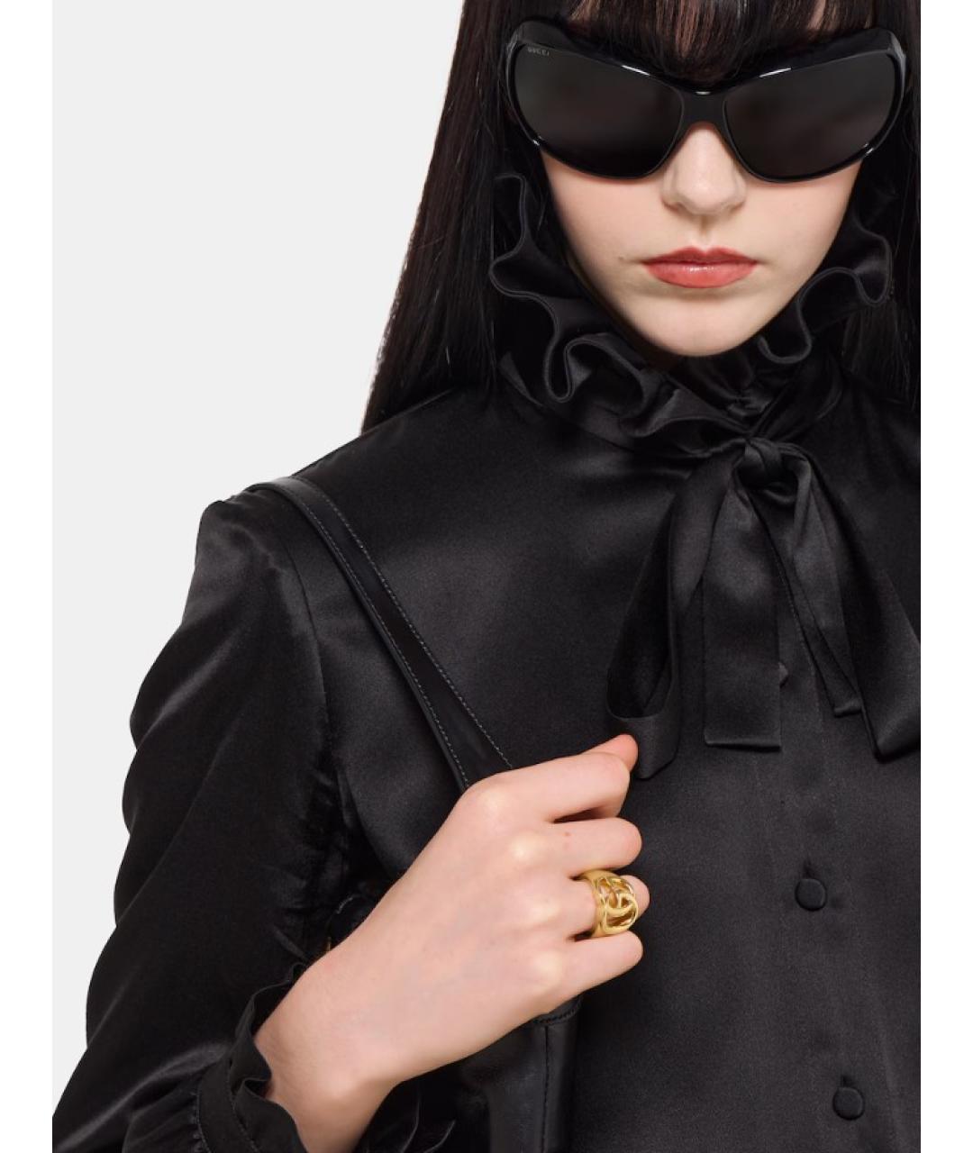 GUCCI Золотое латунное кольцо, фото 4