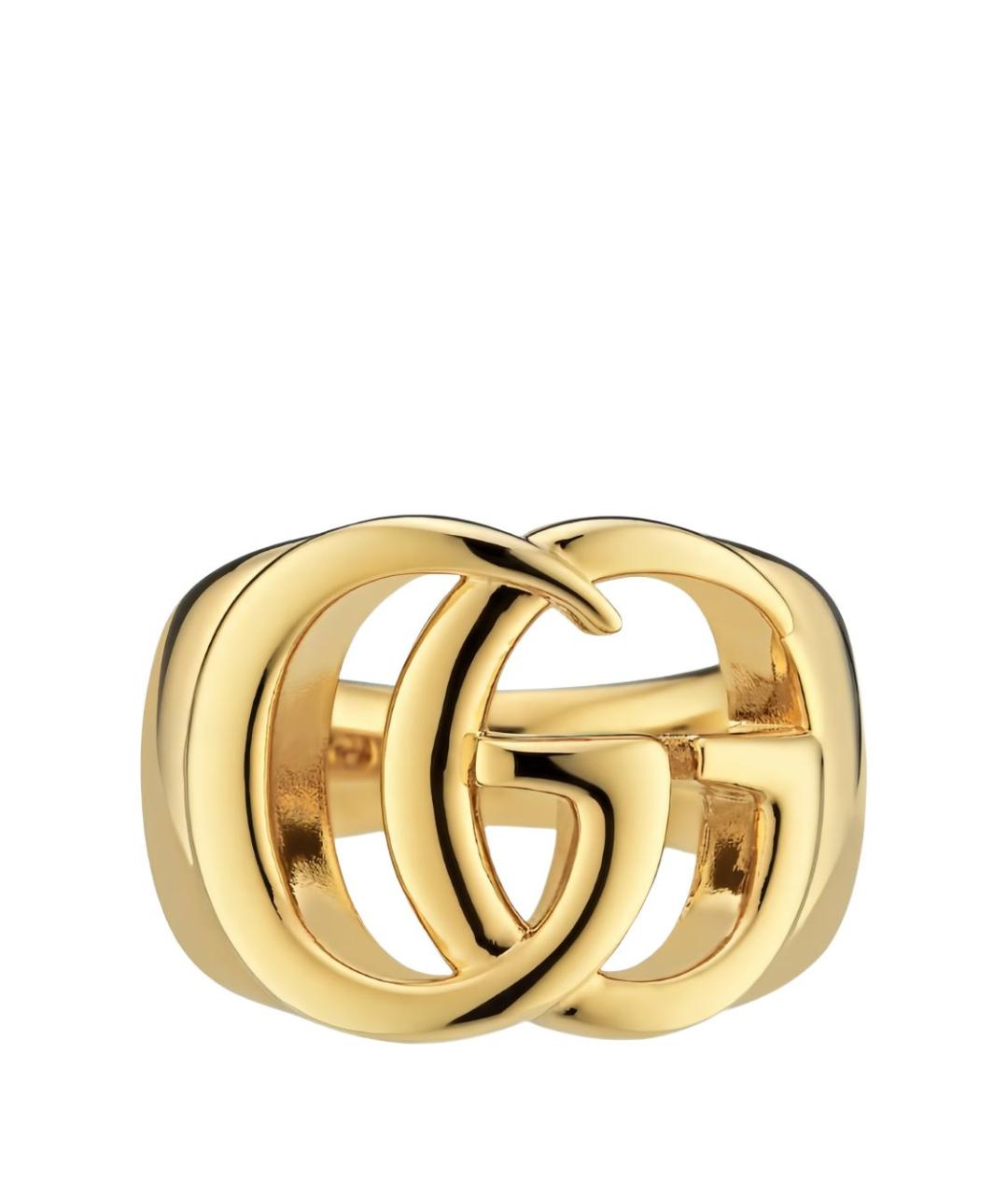 GUCCI Золотое латунное кольцо, фото 5