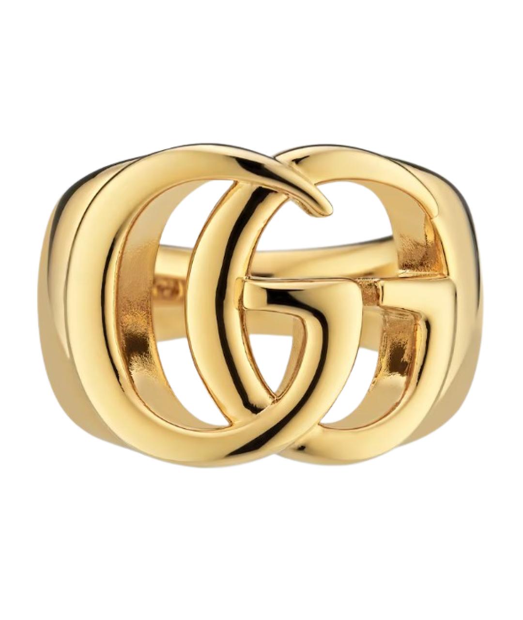 GUCCI Золотое латунное кольцо, фото 2
