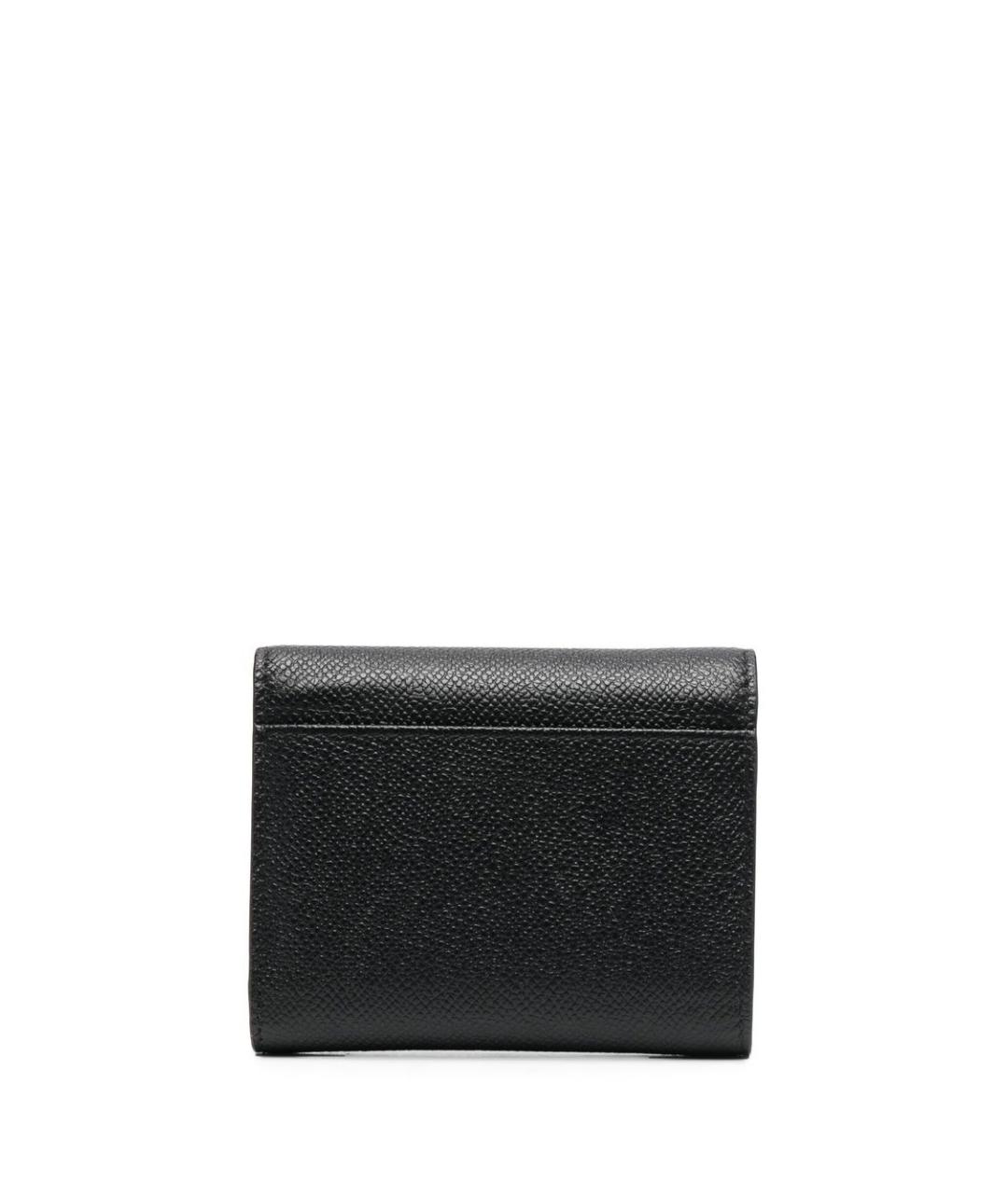 MAISON MARGIELA Черный кожаный кошелек, фото 3