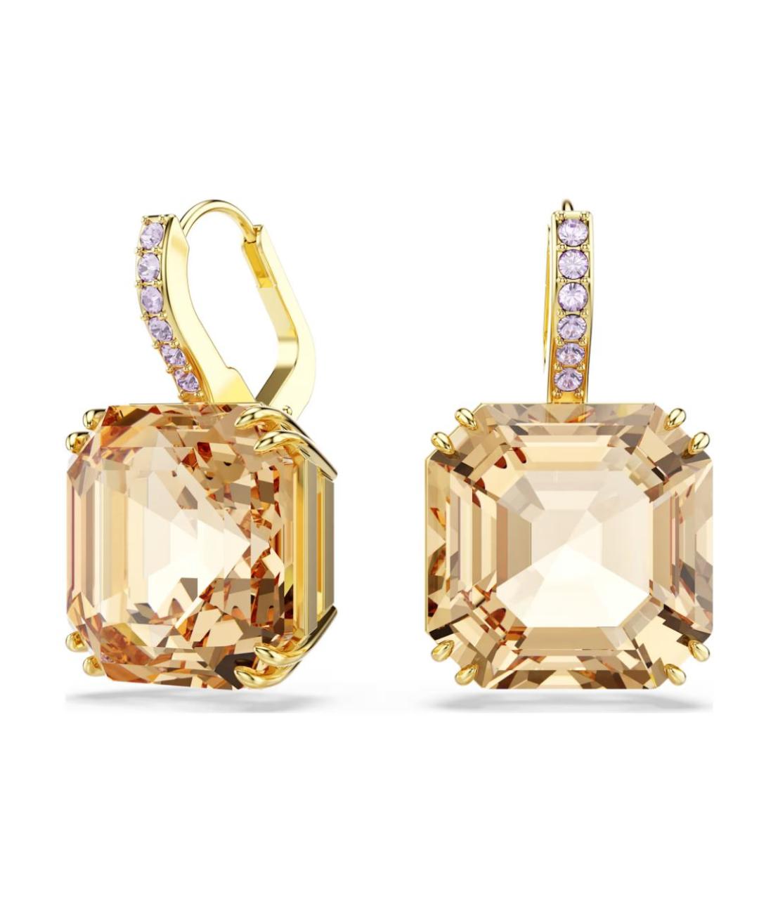 SWAROVSKI Золотые серьги, фото 2