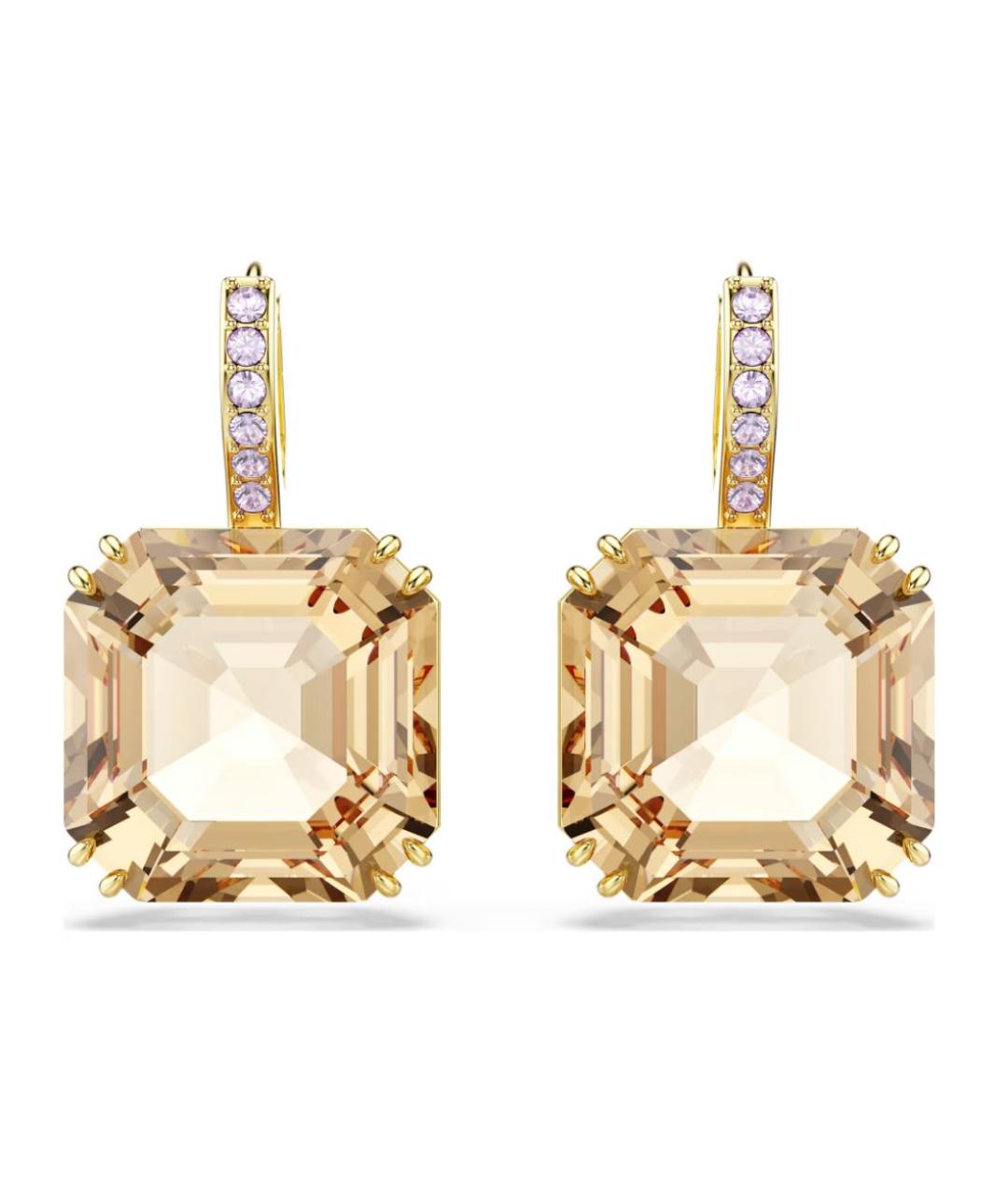 SWAROVSKI Золотые серьги, фото 3