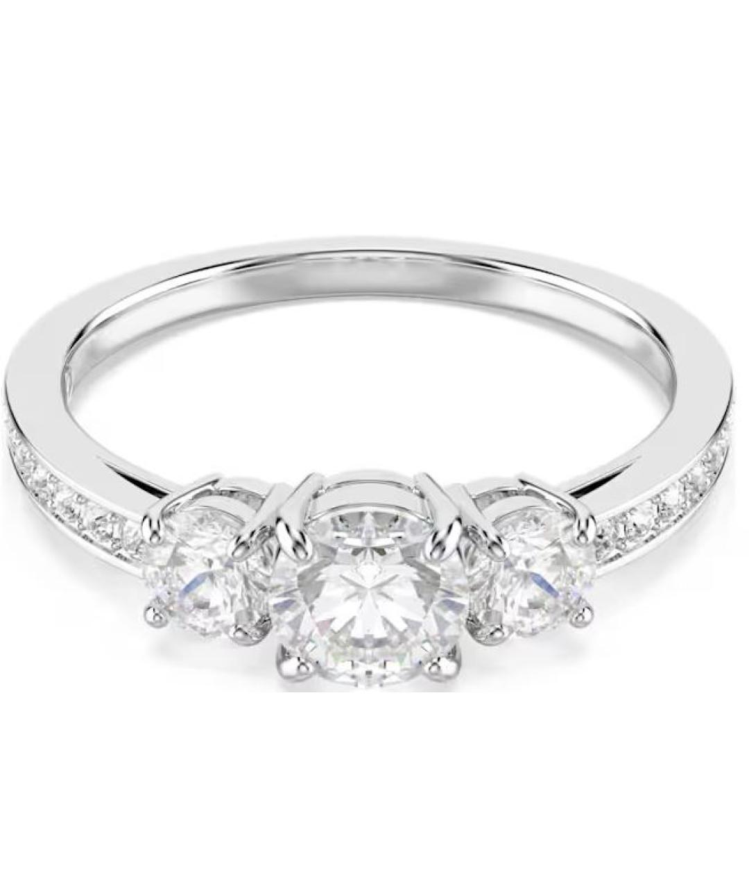 SWAROVSKI Серебряное металлическое кольцо, фото 1