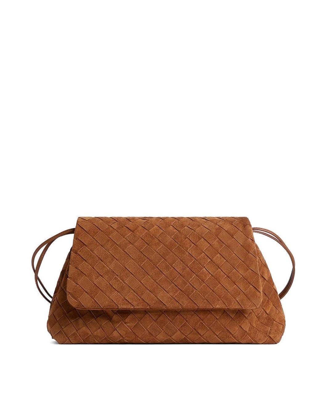 BOTTEGA VENETA Коричневая сумка тоут, фото 4