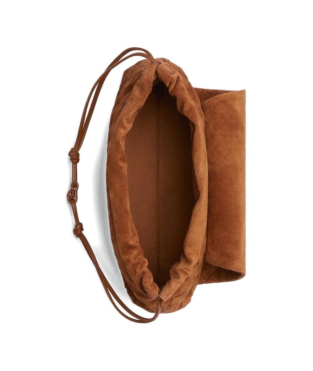 BOTTEGA VENETA Коричневая сумка тоут, фото 6