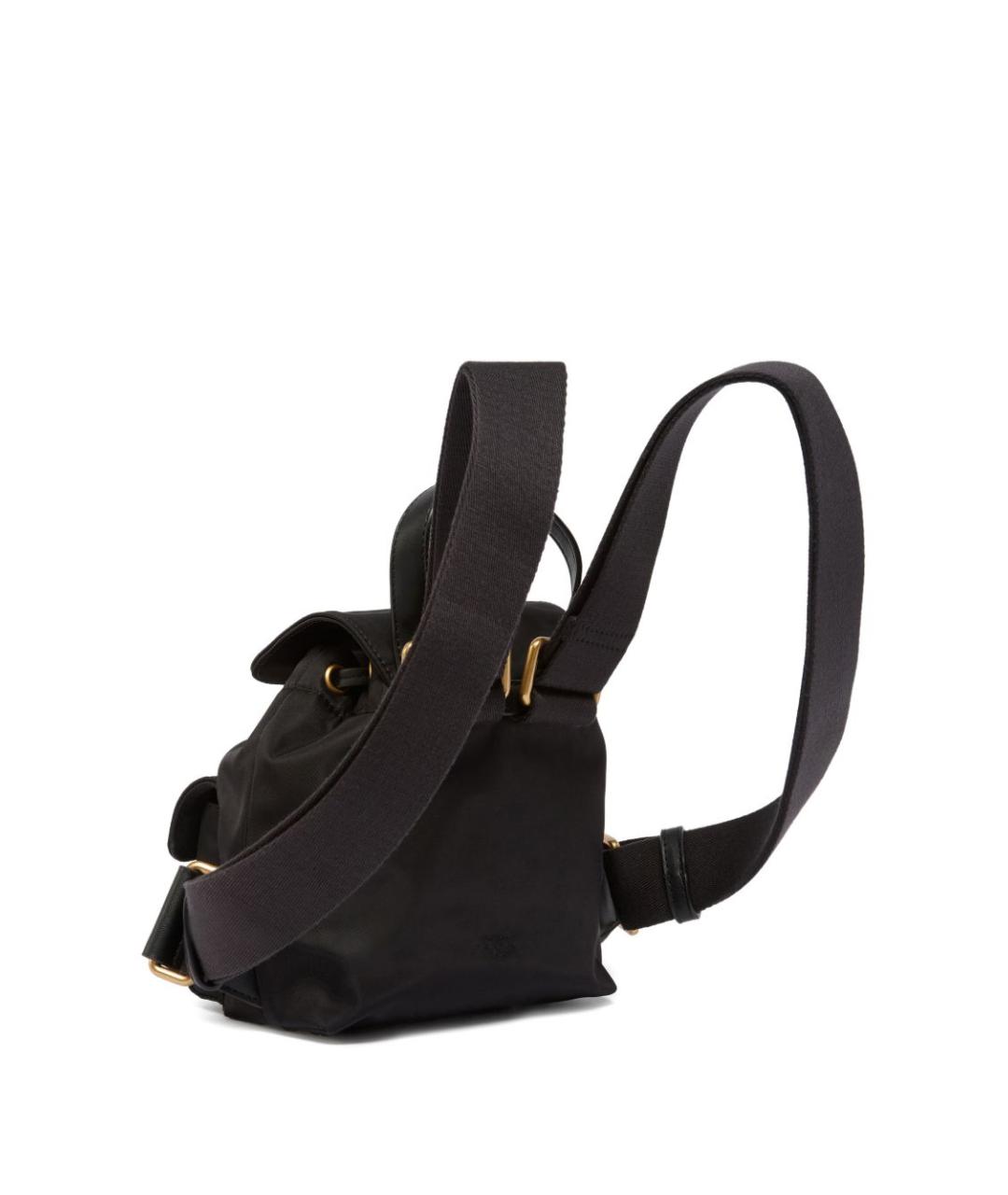PINKO Черный тканевый рюкзак, фото 4
