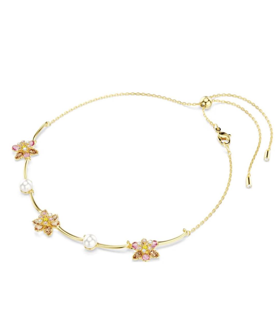 SWAROVSKI Золотой металлический браслет, фото 2