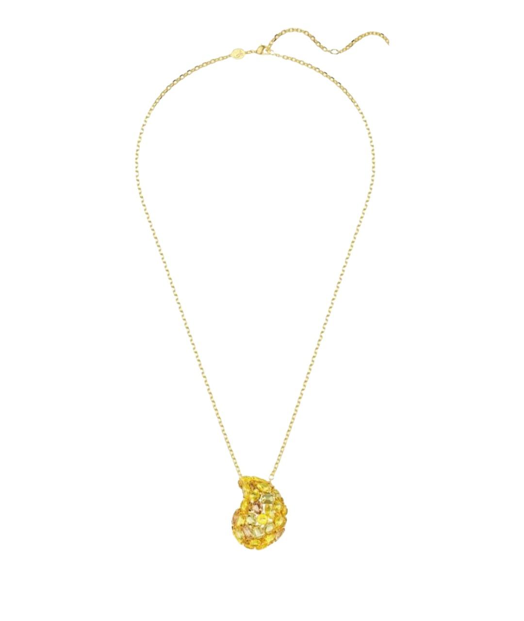 SWAROVSKI Золотая подвеска, фото 1