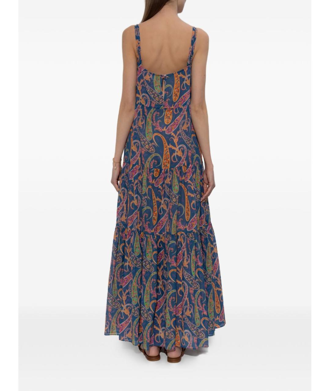 ETRO Мульти хлопковое повседневное платье, фото 4