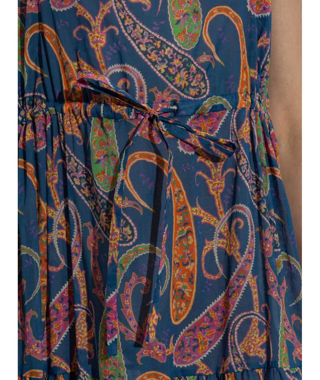 ETRO Мульти хлопковое повседневное платье, фото 2