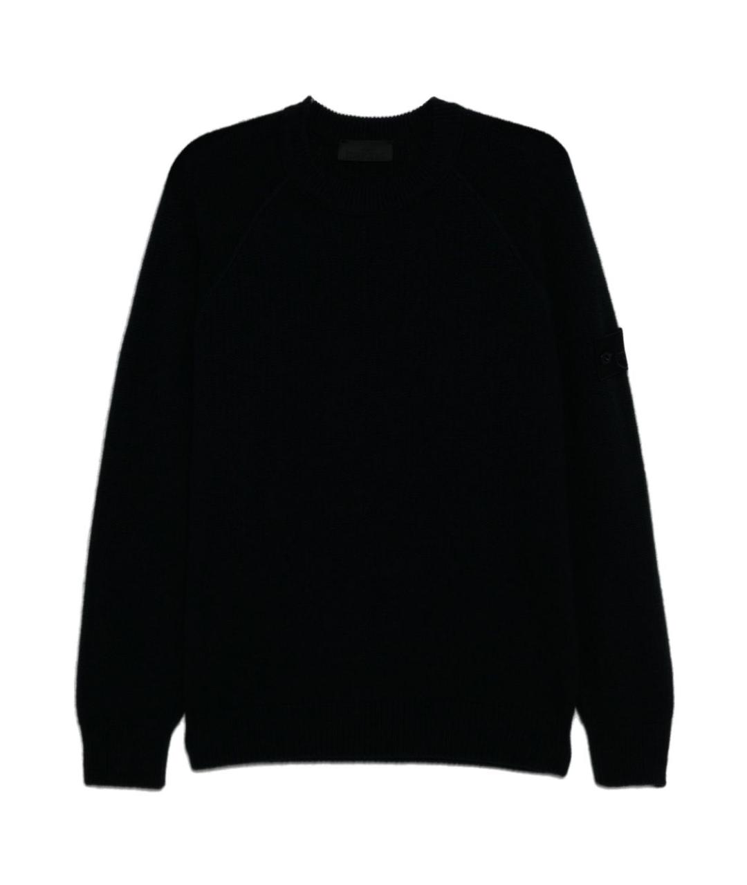 STONE ISLAND Синий кашемировый джемпер / свитер, фото 1