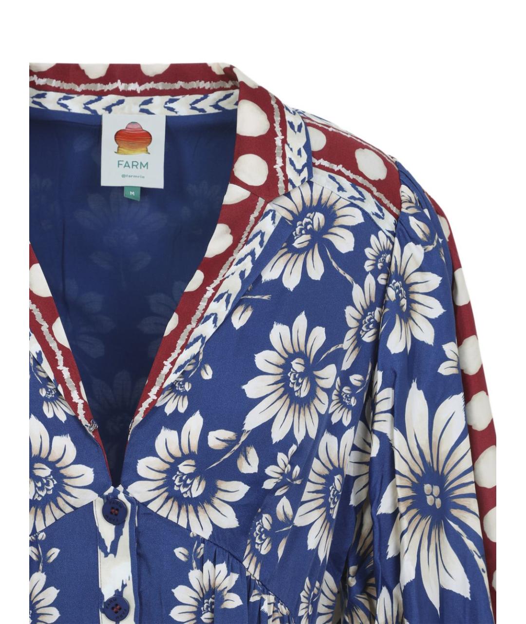 FARM RIO Мульти вискозное повседневное платье, фото 4