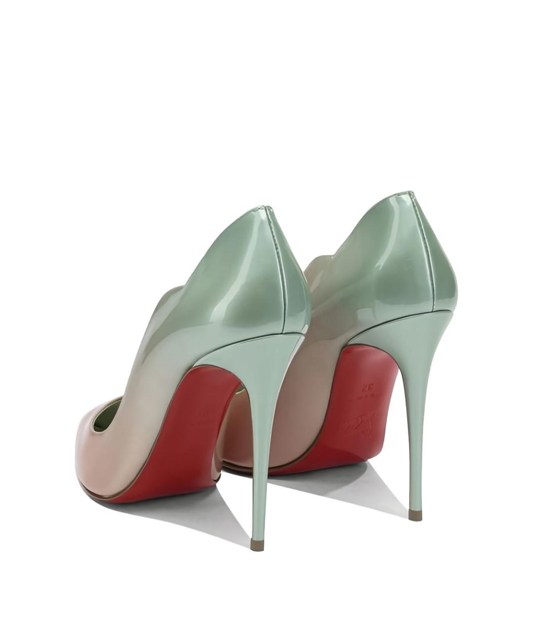 CHRISTIAN LOUBOUTIN Мульти туфли из лакированной кожи, фото 3