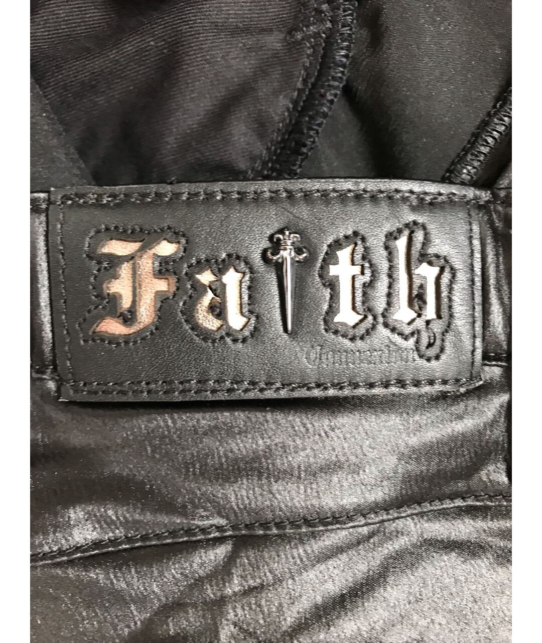 FAITH CONNEXION Черные брюки узкие, фото 8