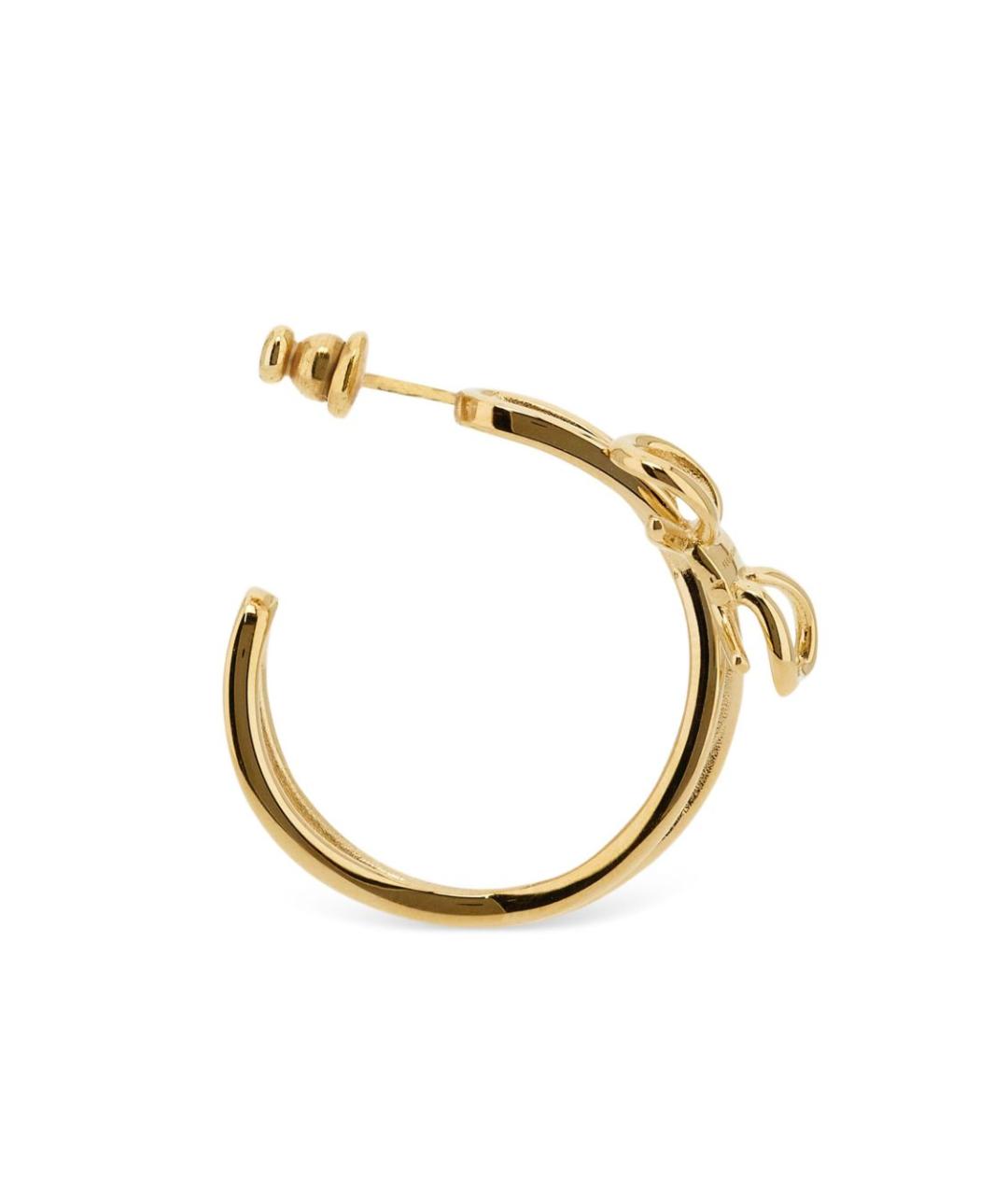 FERRAGAMO Золотые металлические серьги, фото 3