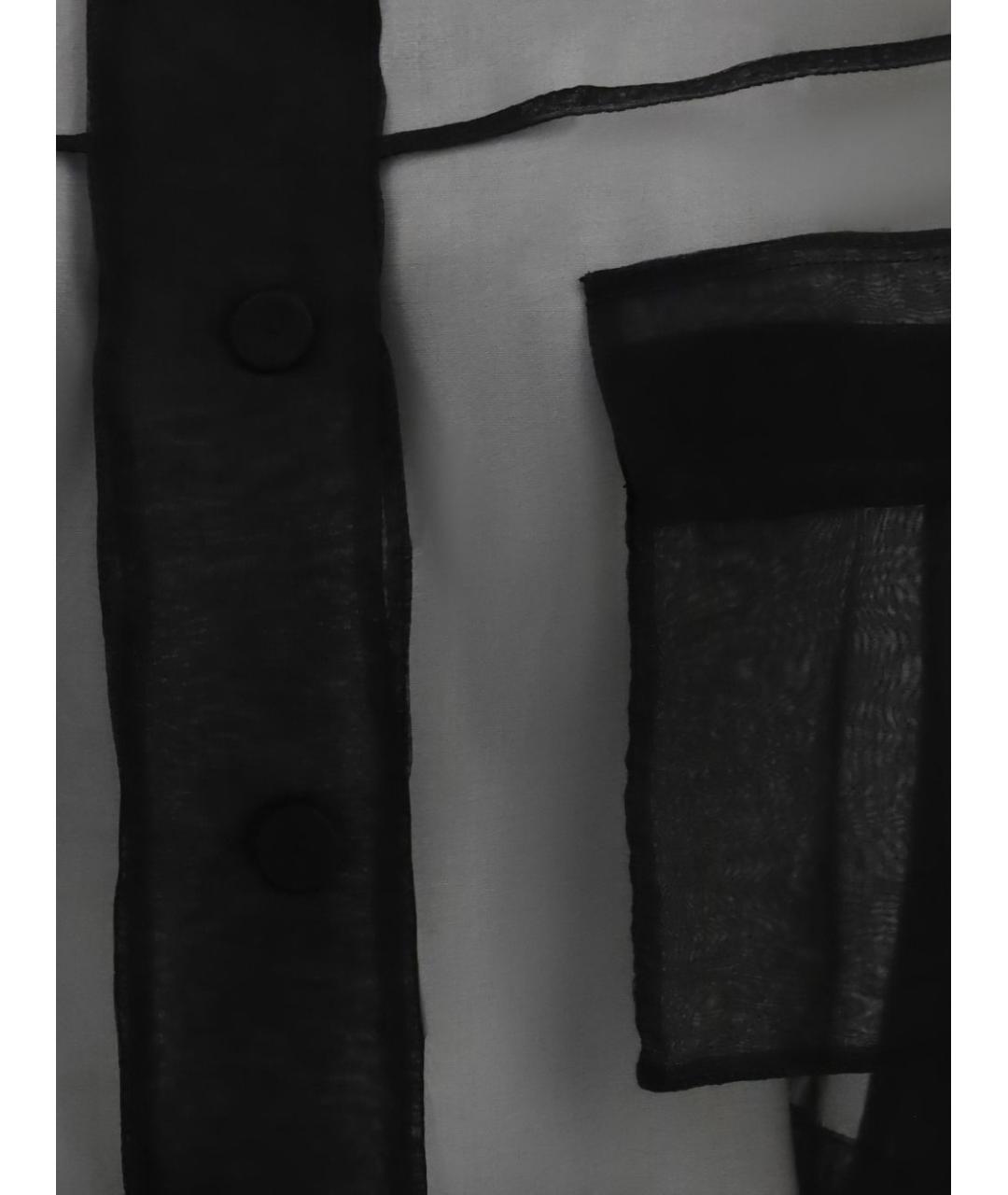 PINKO Черная шелковая рубашка, фото 3