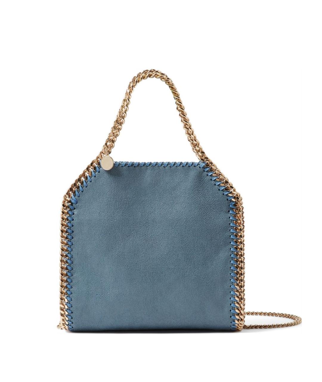 STELLA MCCARTNEY Синяя сумка тоут из искусственной кожи, фото 1