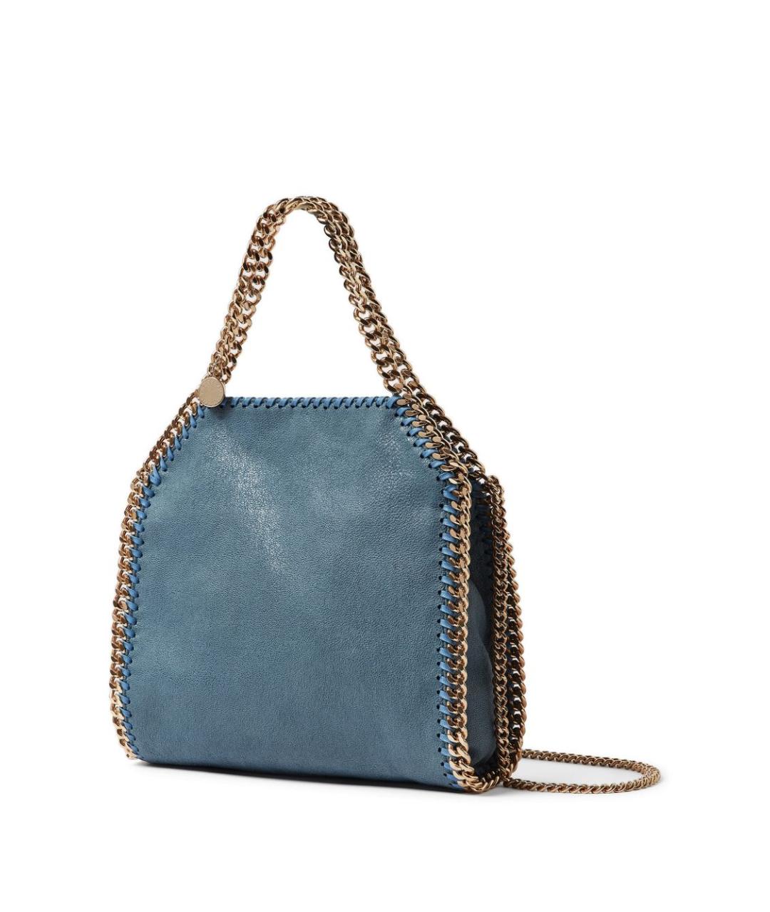 STELLA MCCARTNEY Синяя сумка тоут из искусственной кожи, фото 3