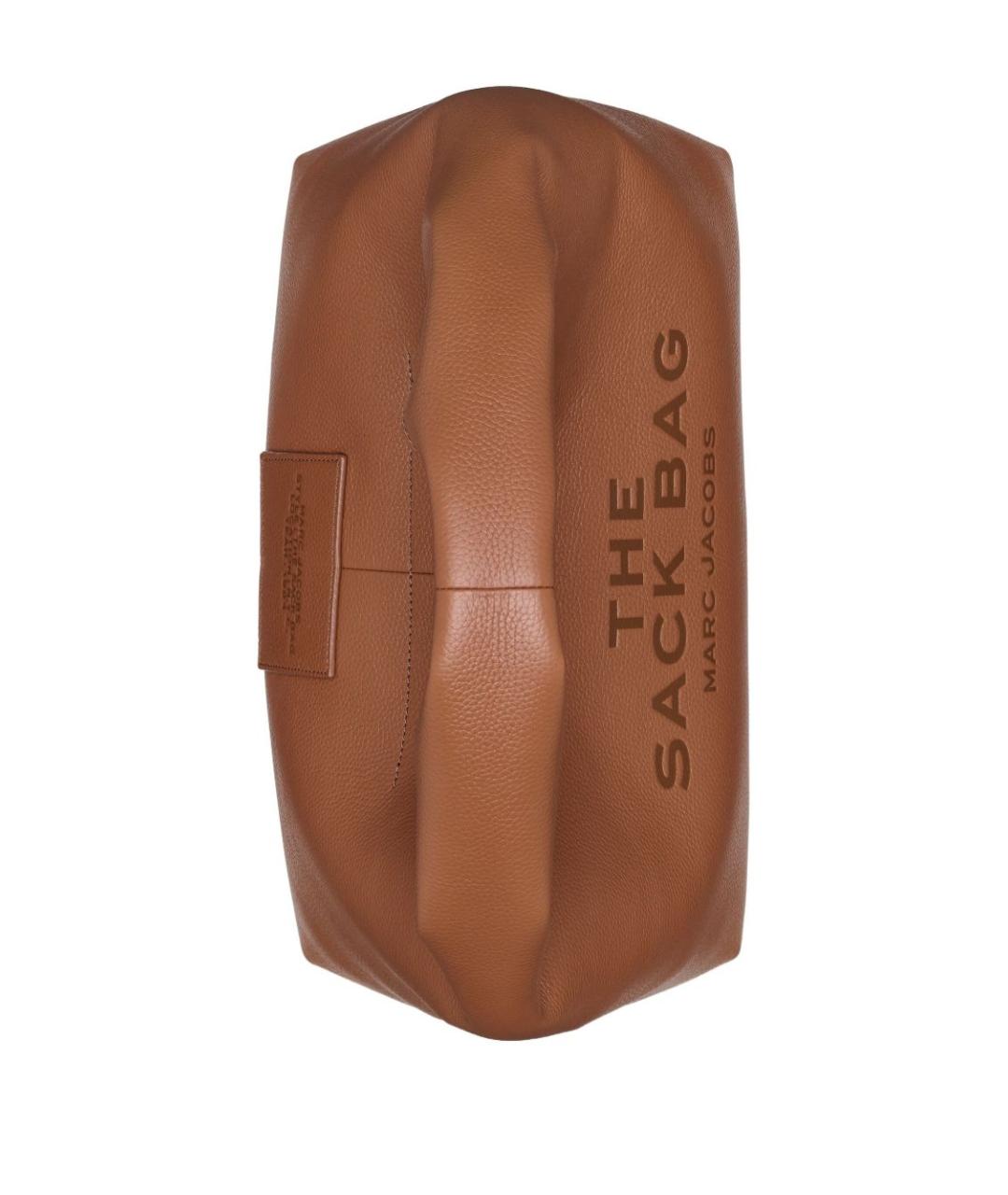 MARC JACOBS Коричневая кожаная сумка через плечо, фото 6