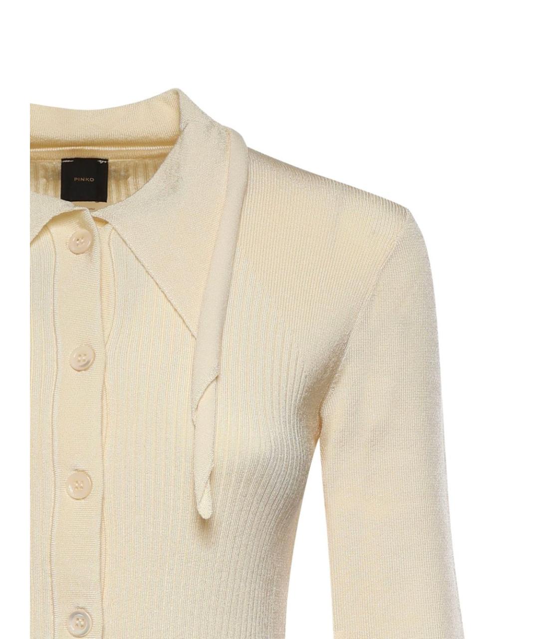 PINKO Бежевая футболка, фото 2