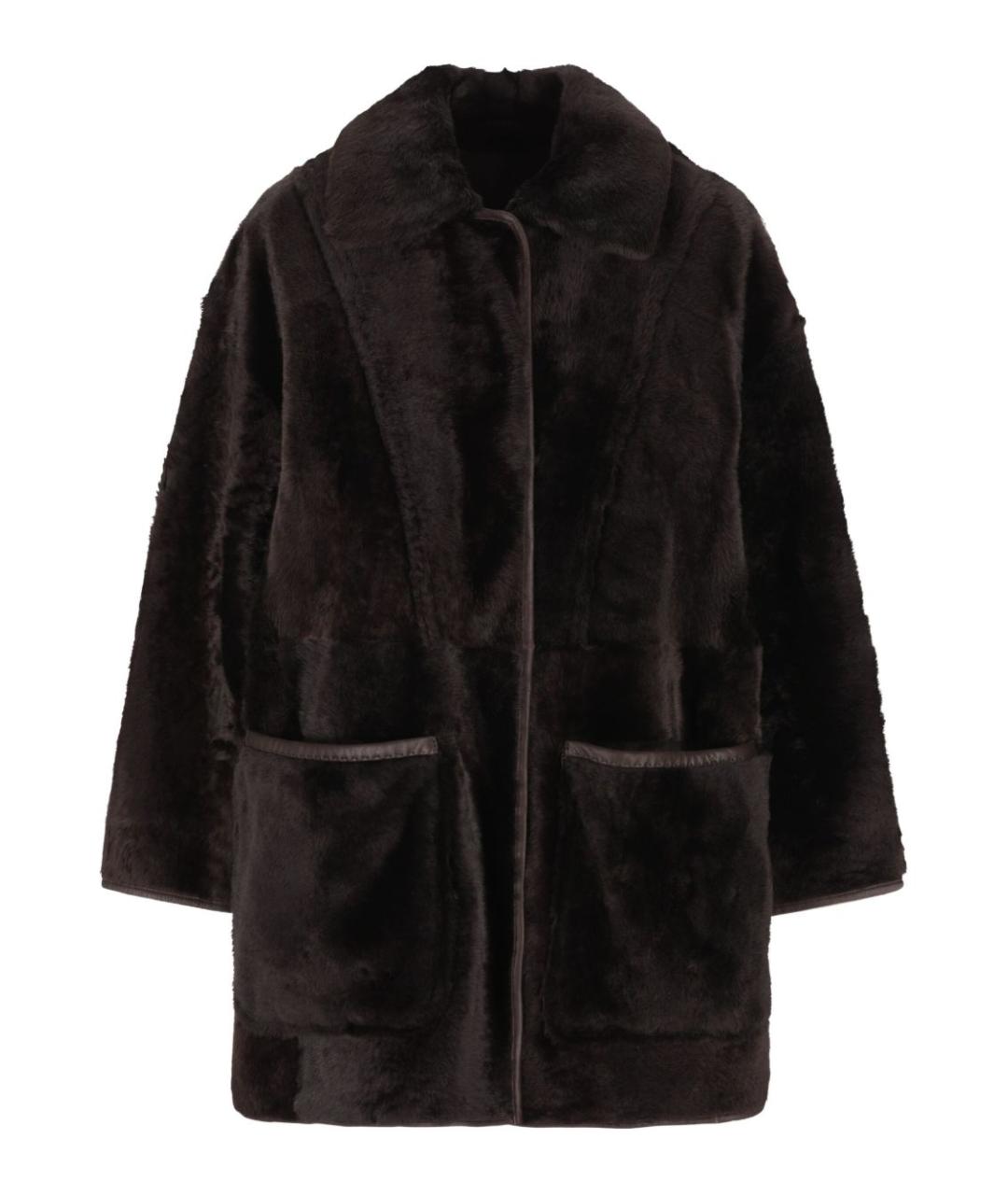 MAX MARA Мульти кожаная дубленка, фото 1