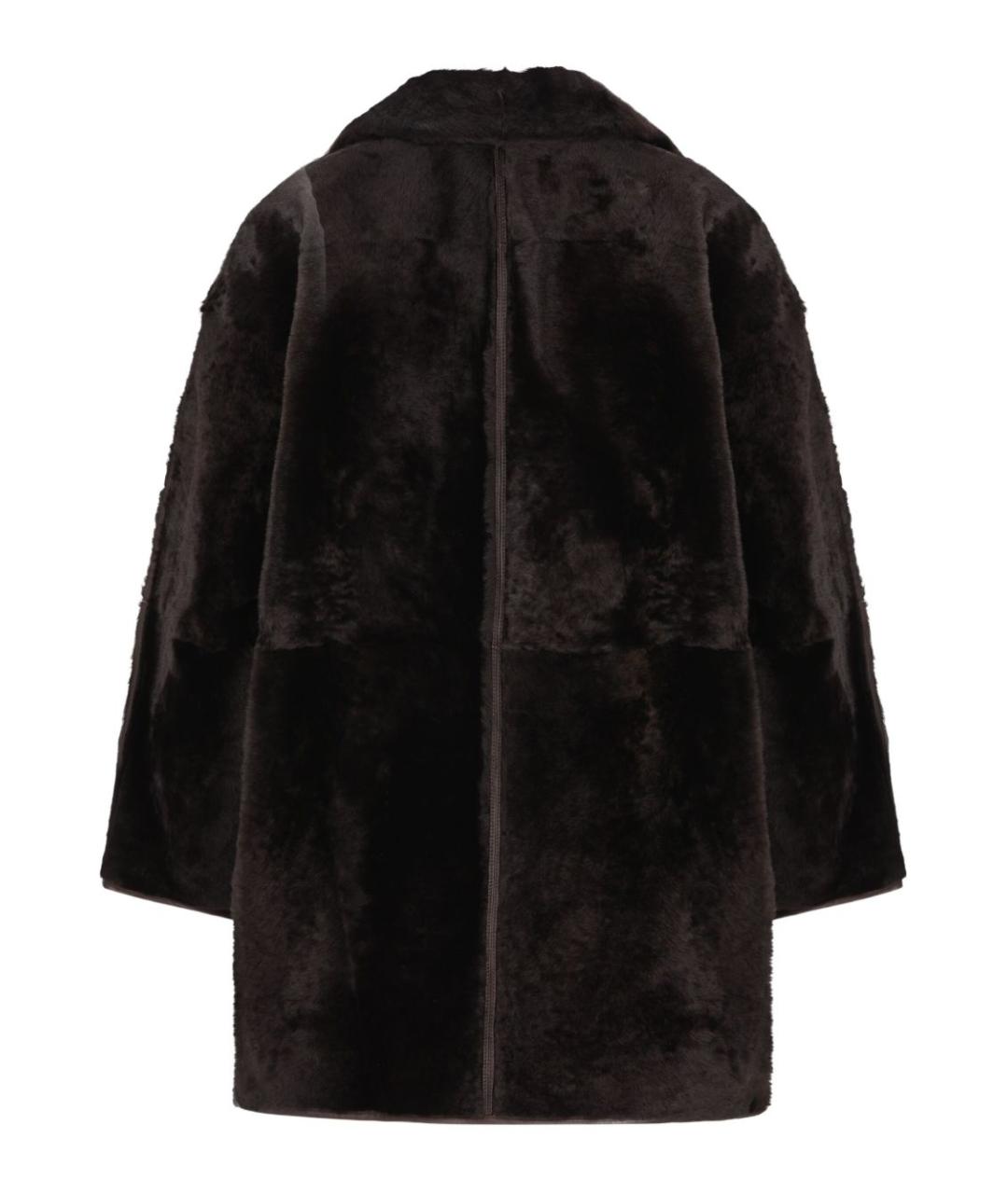 MAX MARA Мульти кожаная дубленка, фото 5